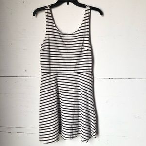 American Eagle summer open back mini skater dress